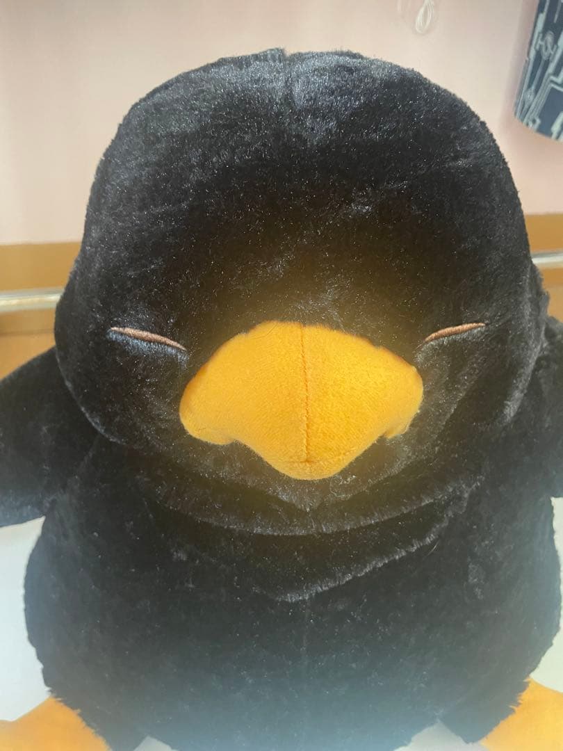 FF14推奨PC特典 でぶ黒チョコボ 特大ぬいぐるみ