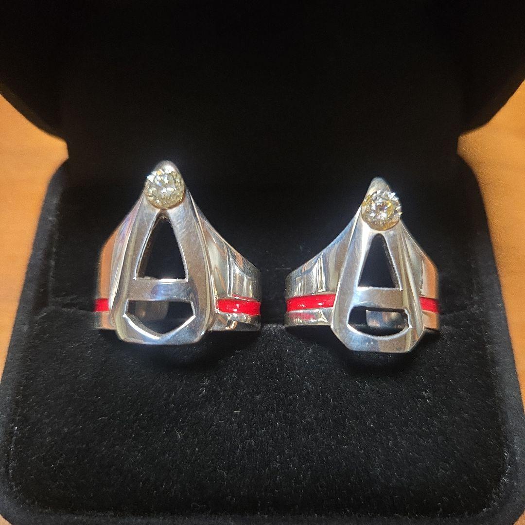 ウルトラマンA シルバーリング 2個セット