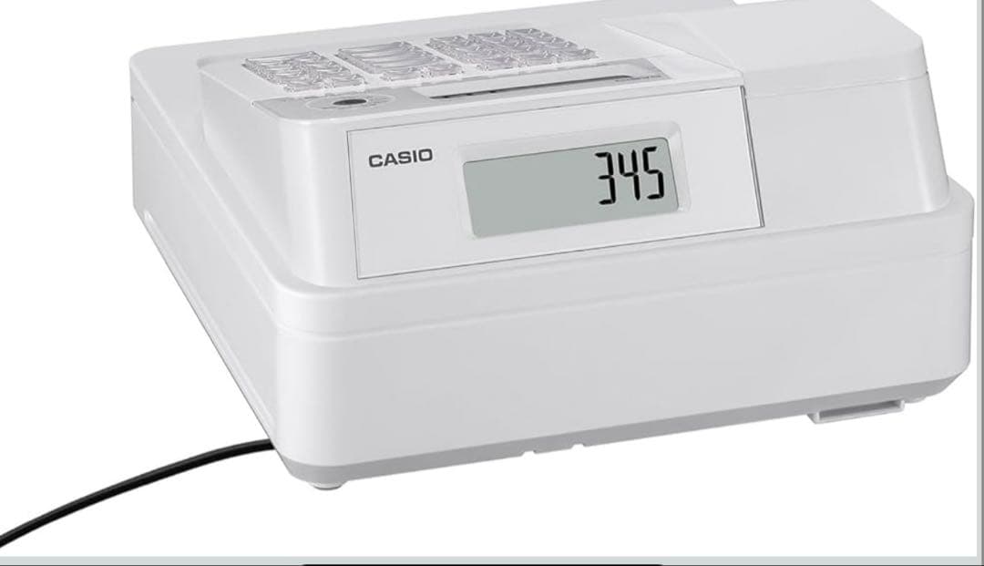 CASIO 電子レジスター ホワイト