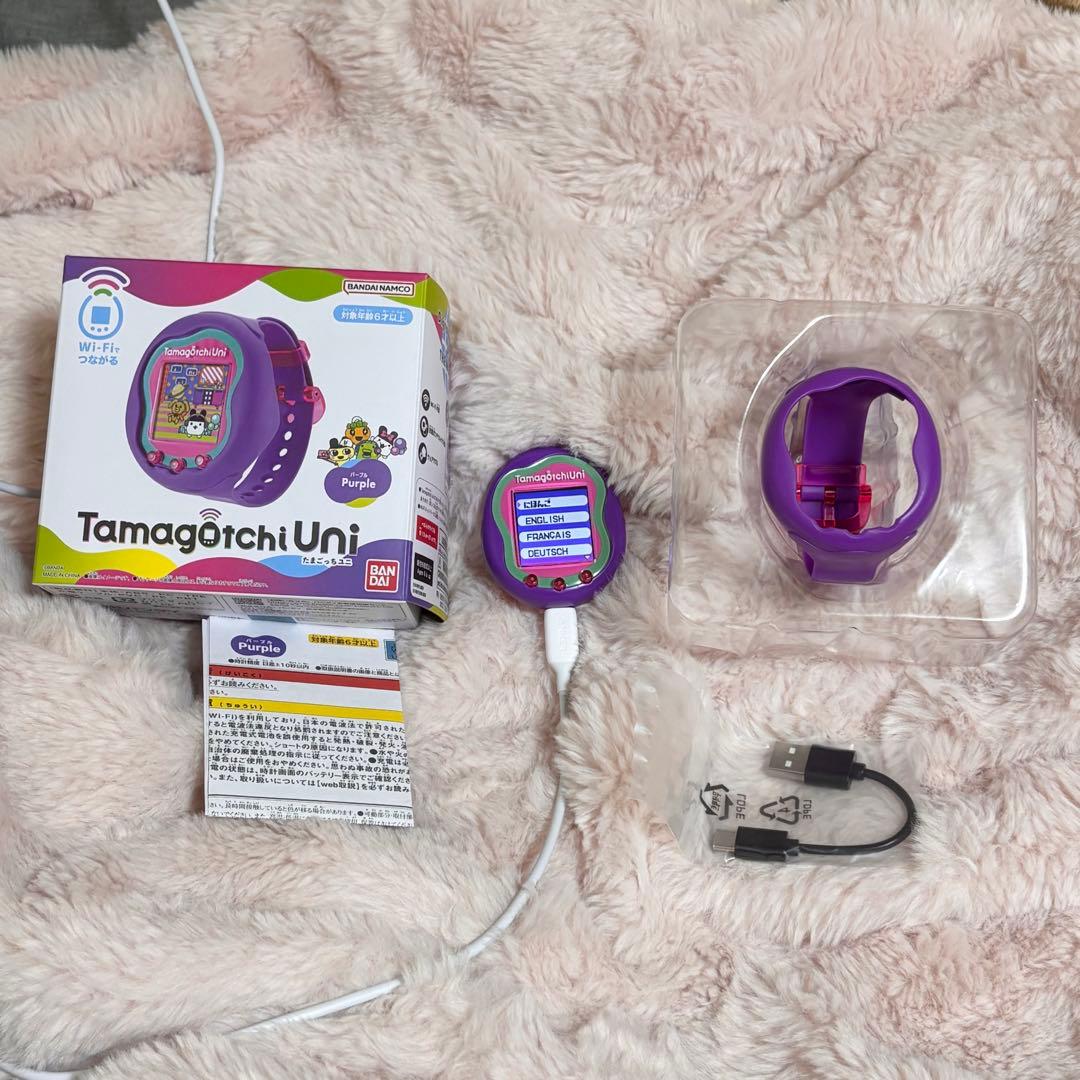 たまごっちユニ BANDAI NAMCO Tamagotchi Uni 紫