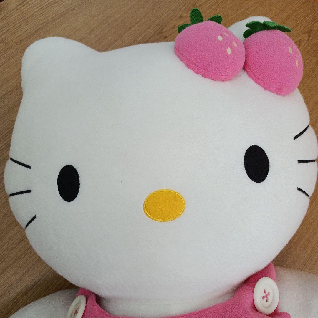 レア/希少　ハローキティ　特大ぬいぐるみ　さくらんぼ　2003年　キティちゃん