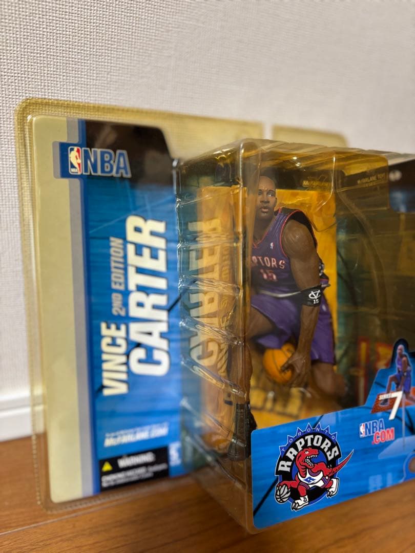【希少】NBA トロント・ラプターズ ビンス・カーター フィギュア　未開封品