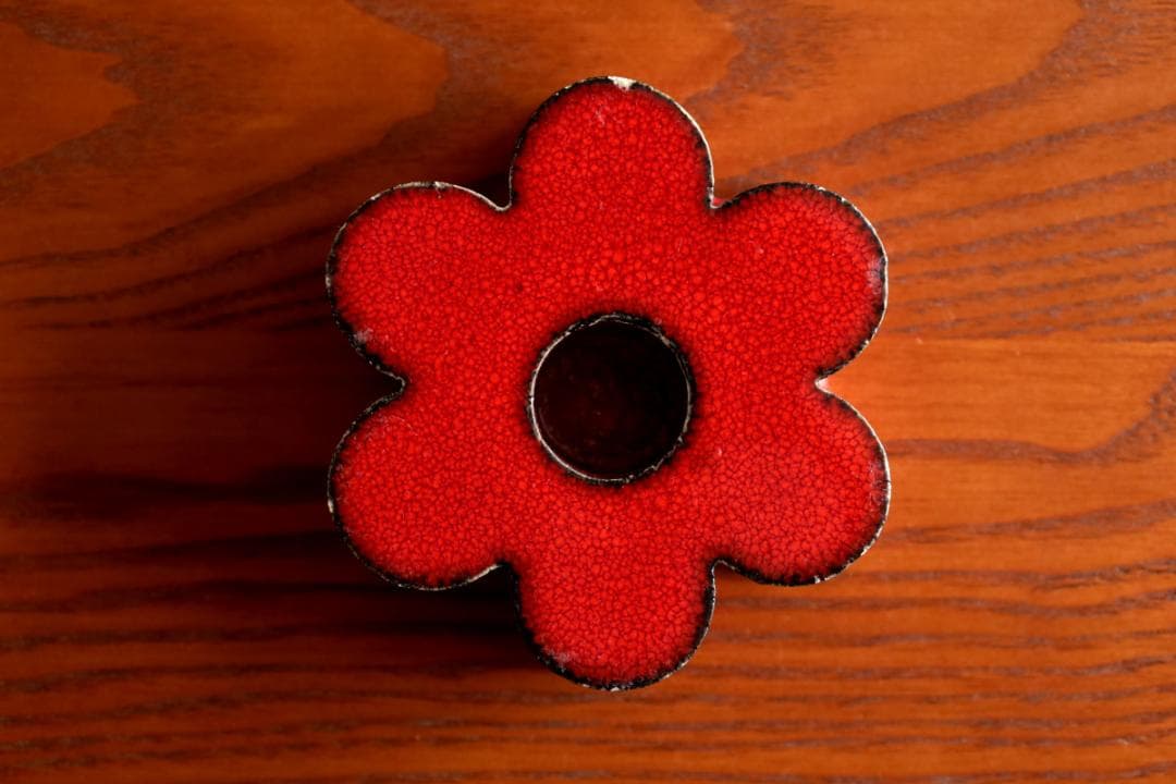 Lisa Larson リサラーソン キャンドルスタンド 花 36265