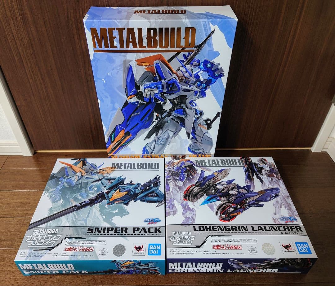 メタルビルド/L BUILD アストレイブルーフレーム セカンドリバイ