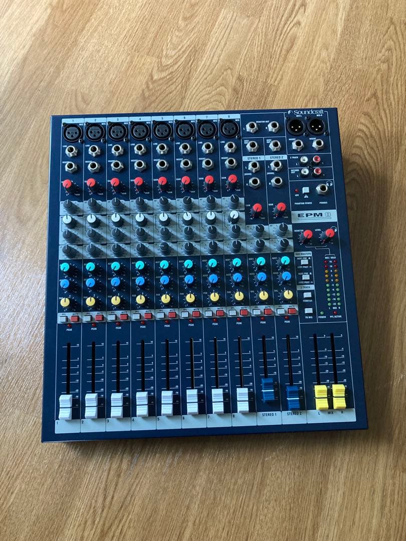 Soundcraft EPM 12 アナログミキサー 動作確認済み