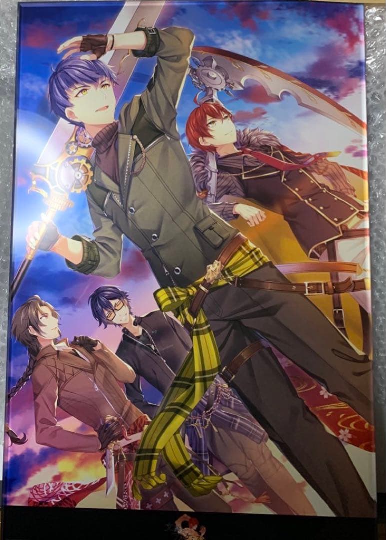 文アル　太宰治　織田作之助　坂口安吾　檀一雄　アクリル　パネル　メタライズアート