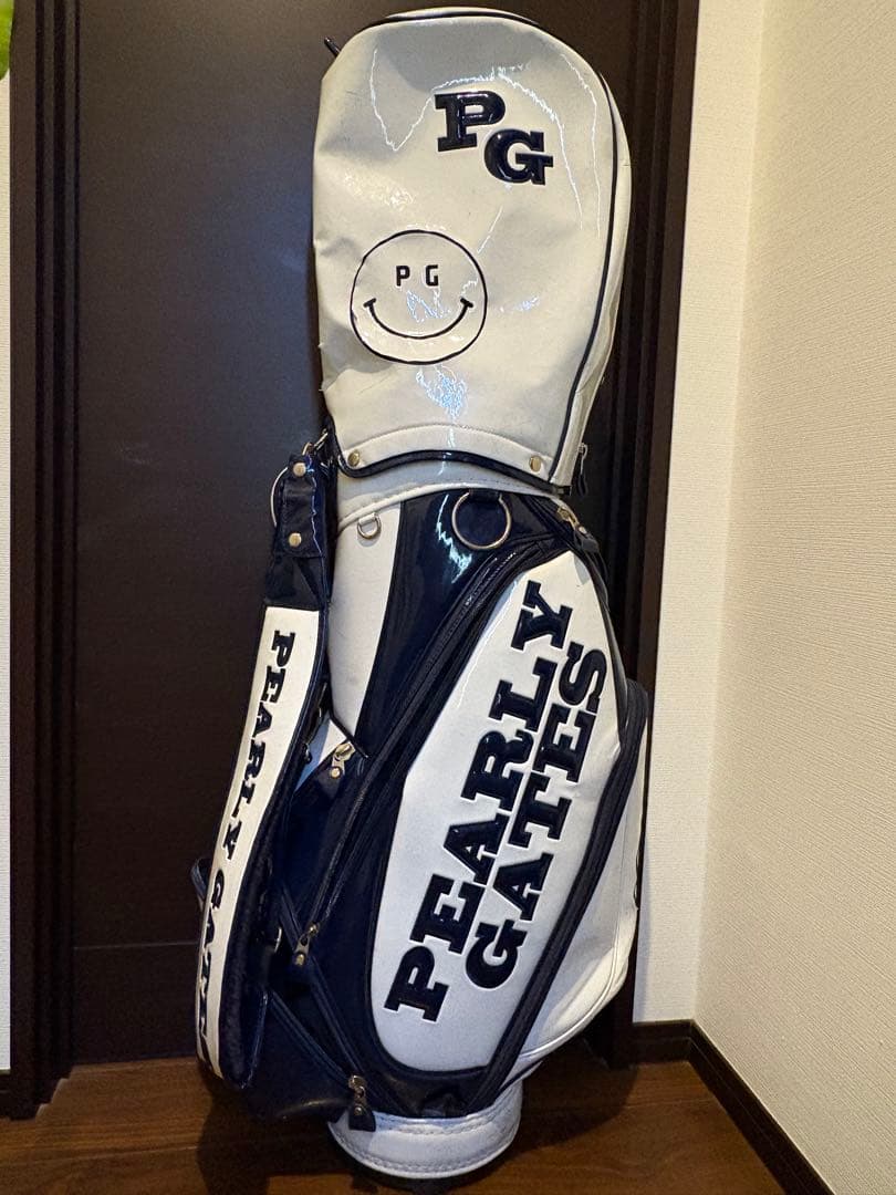 PEARLY GATES★パーリーゲイツ★エナメル★キャディバッグ★完売品★