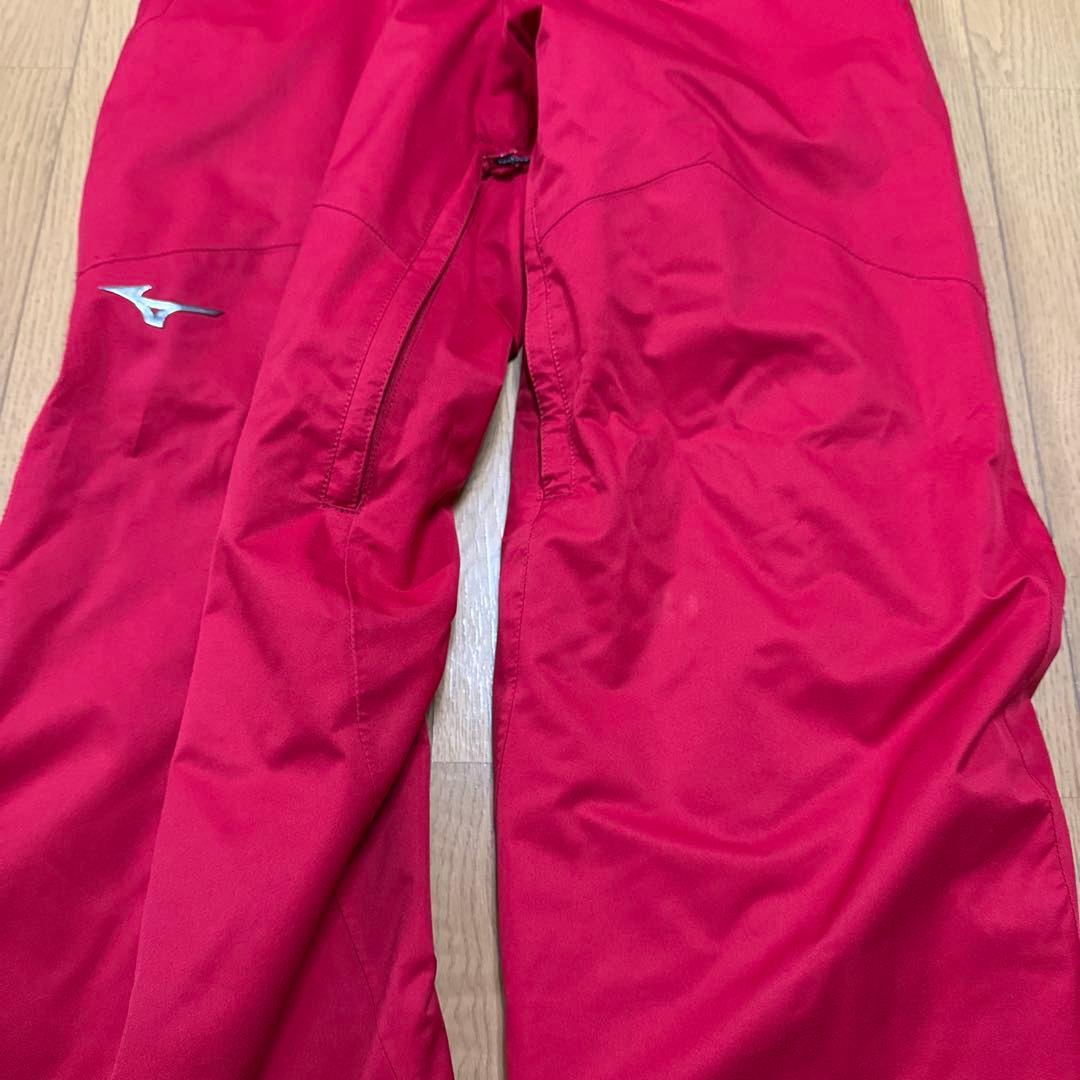 MIZUNO ミズノ スキーウェア 上下 Lサイズ オーダーカラーレッド×ブルー