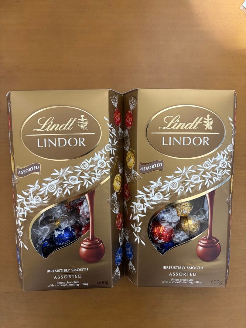 リンツ リンドール 4種アソート 敬老の日 600g 5個