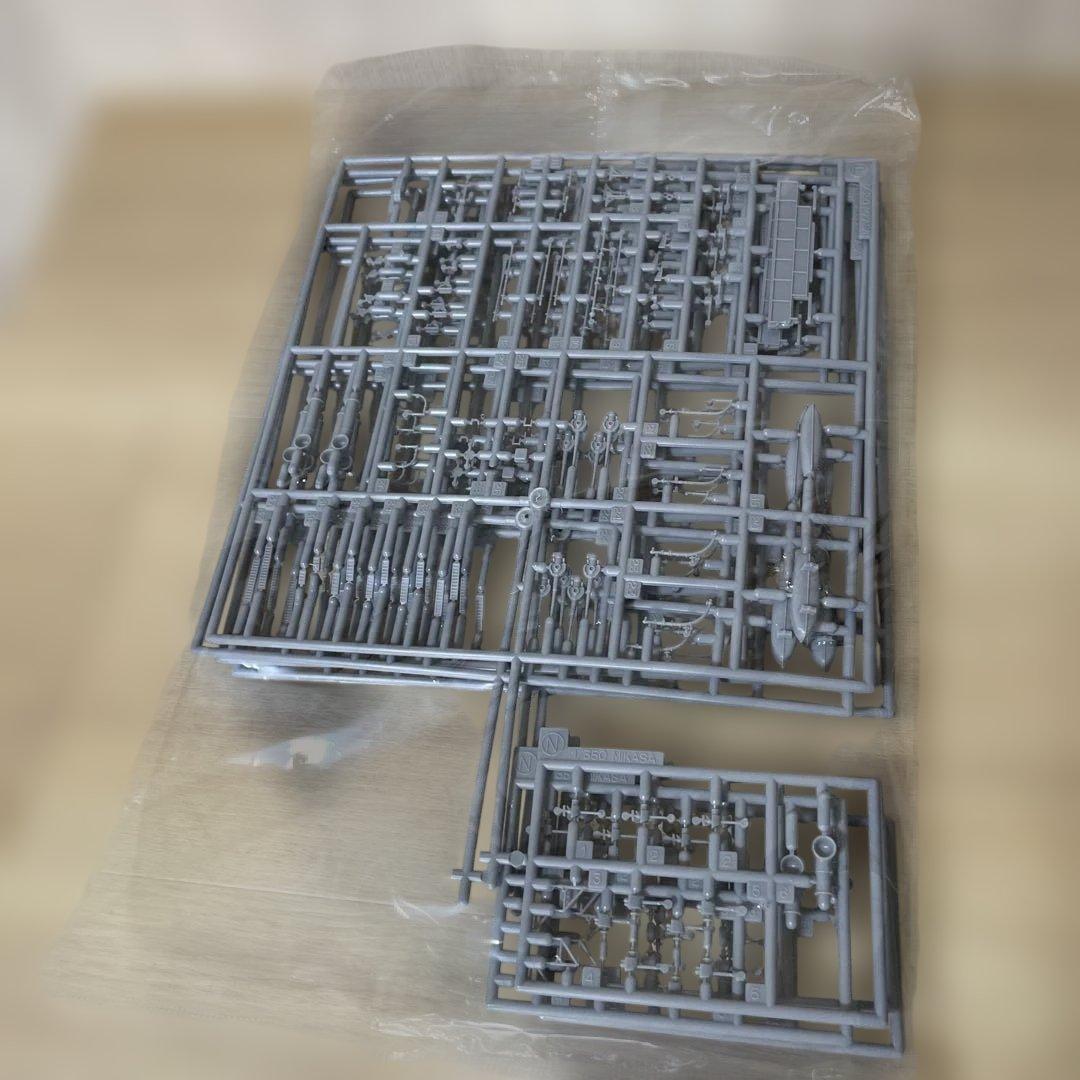 【特別版】長谷川 1/350 戦艦三笠 黄海海戦 未組立 Ln368