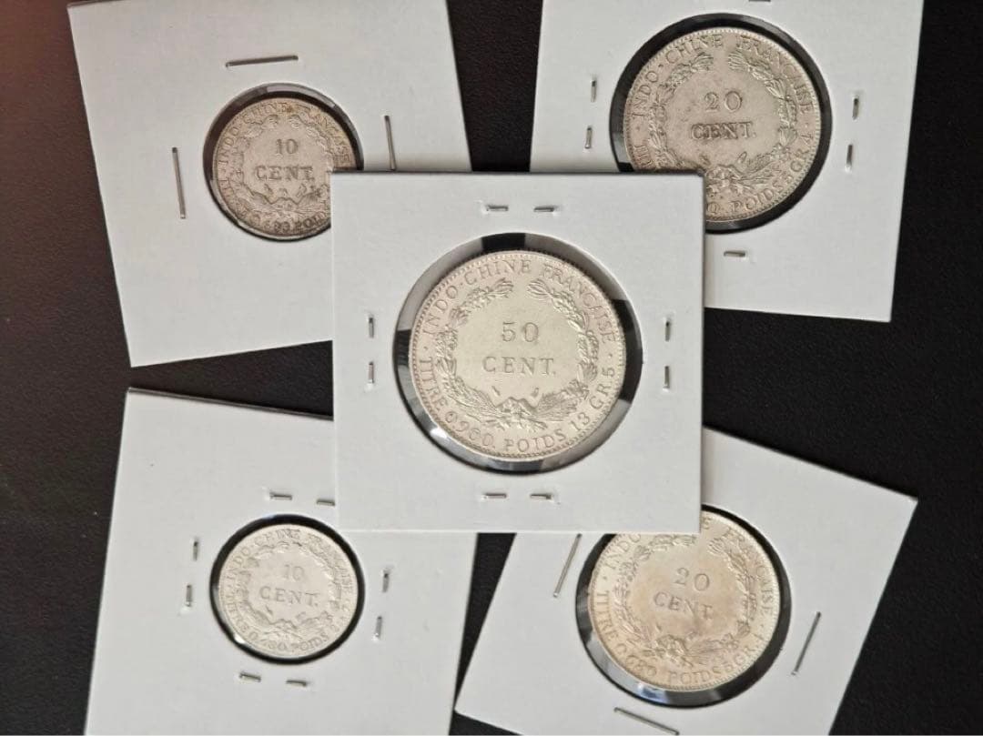 フランス領インドシナ貿易銀　仏領インドシナ