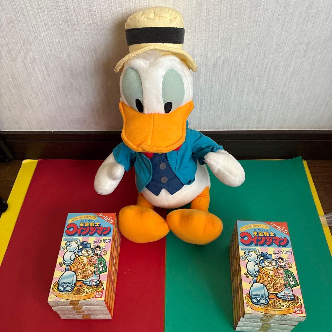 x*3様 ドナルドダック 約40cm＆王金戦士ウィングマン