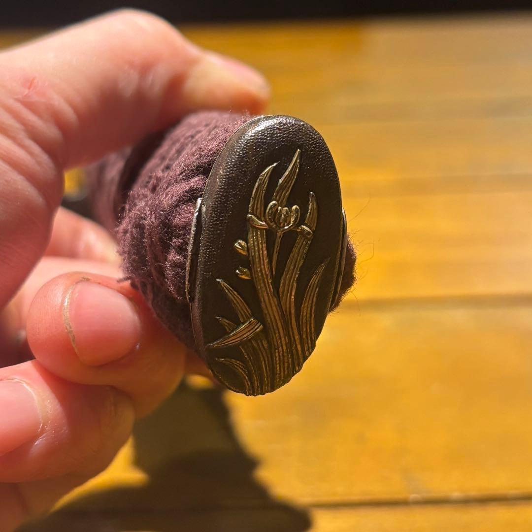 日本刀残欠クラフトナイフNo.99 則光 茎