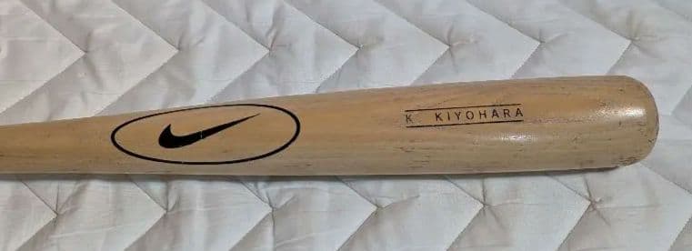 NIKE 木製　バット　清原和博モデル　軟式　ナイキ