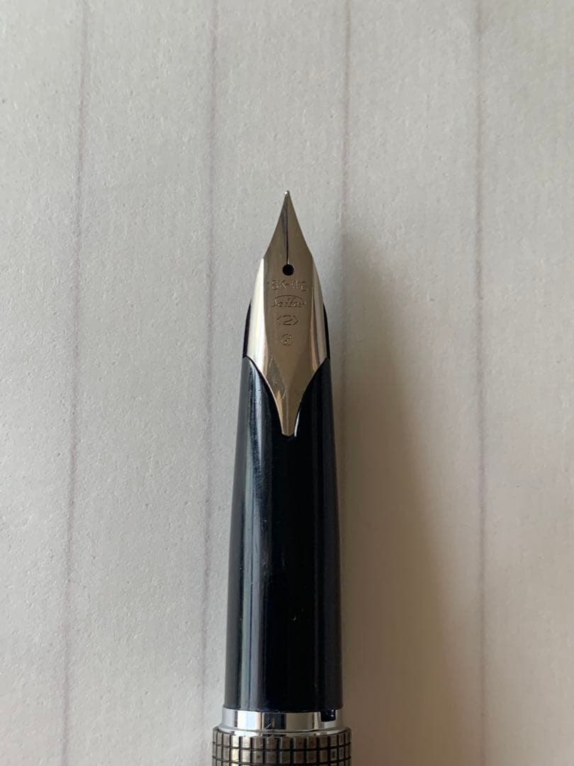 セーラー シルバー 万年筆 18K WG