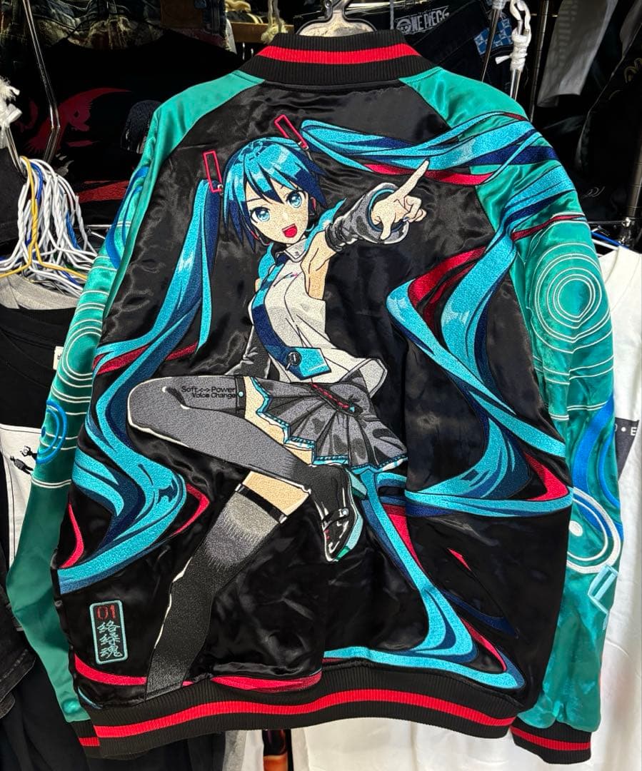 限定 絡繰魂×初音ミク リバーシブル スカジャン Mサイズ