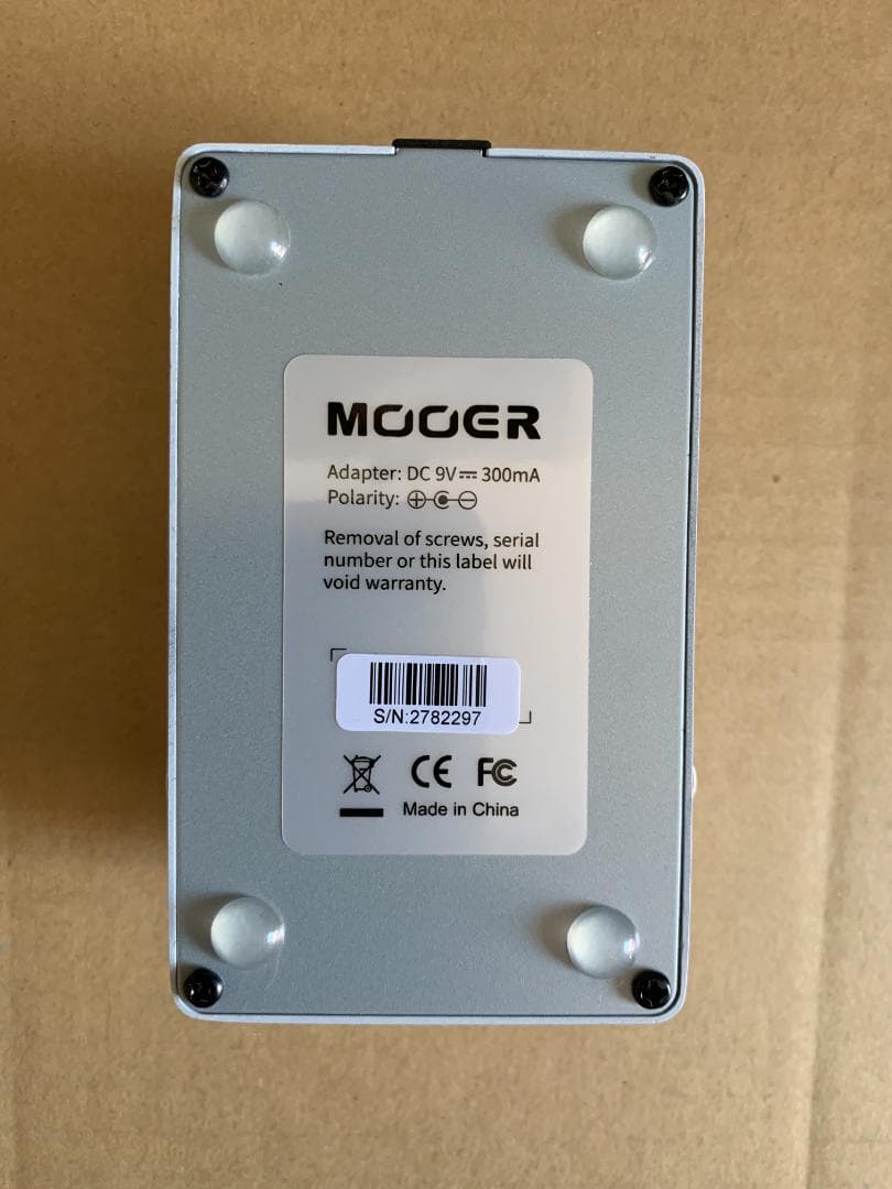 MOOER プリアンプエフェクター MODEL X2