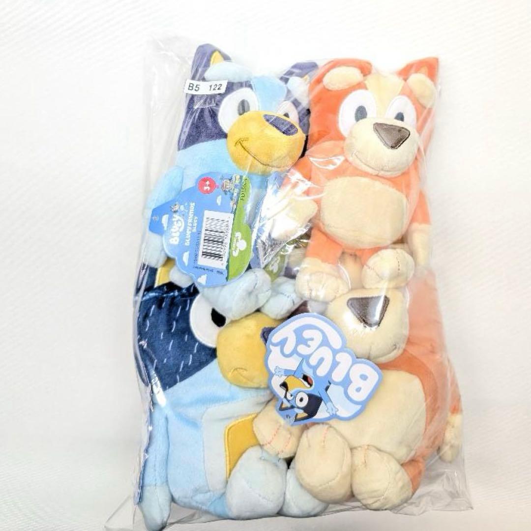 bluey ファミリー　ぬいぐるみ　ブルーイ　ビンゴ　バンディット　チリ　レア