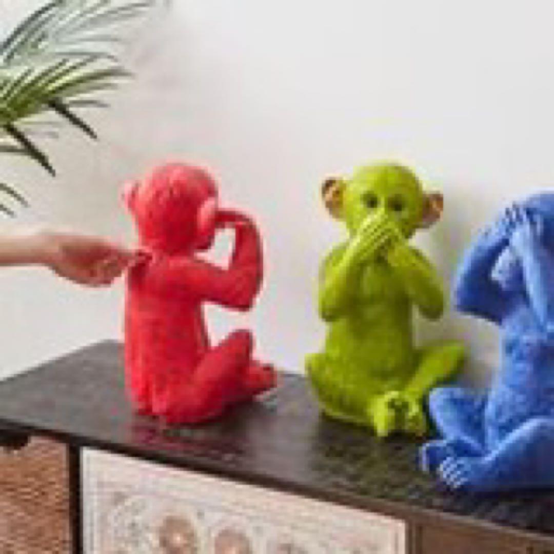 KARE マネーボックス　モンキーイワザルライム