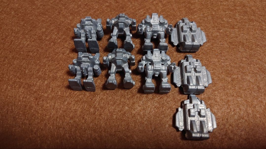 戦闘メカ ザブングル ダイキャスト フィギュア 10種16体