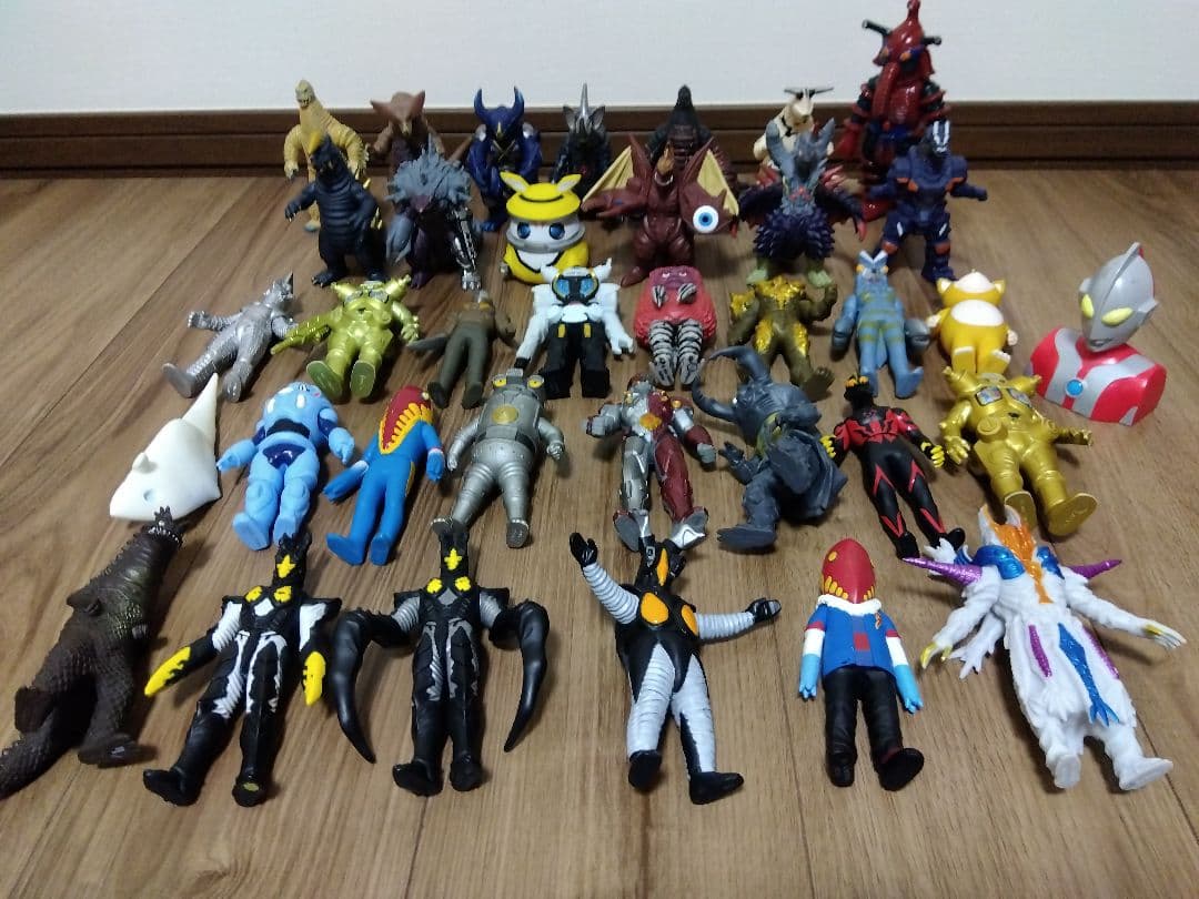 ウルトラマンウルトラ怪獣ソフビまとめ売り