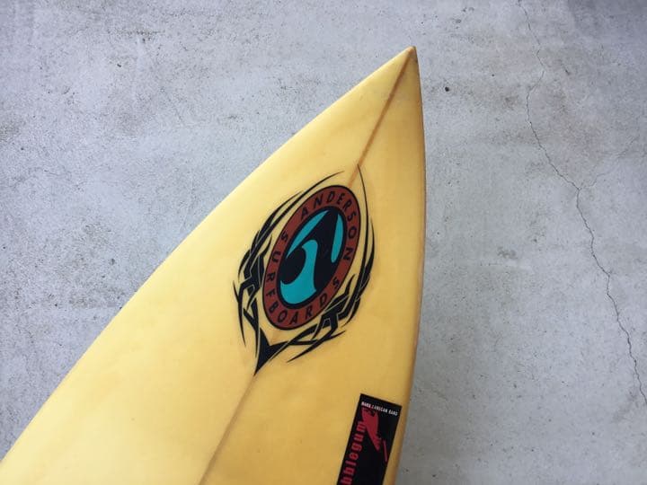 アンダーソンサーフボード　90’ｓツインフィッシュ