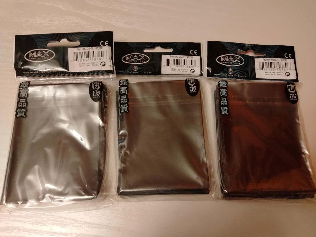 MAX Protection サイバードラゴン スリーブ 3個　未開封　ラージ