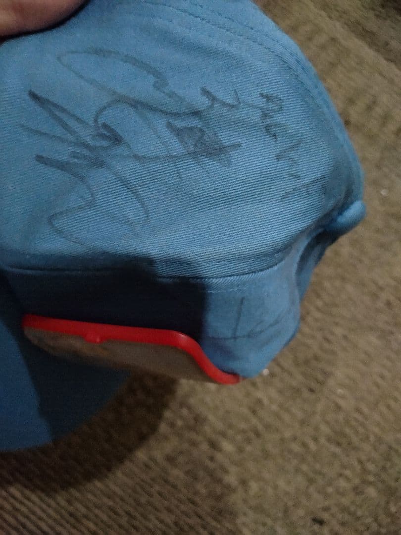 A*a様 未来戦隊タイムレンジャー サイン入り キャップ レア 希少 帽子