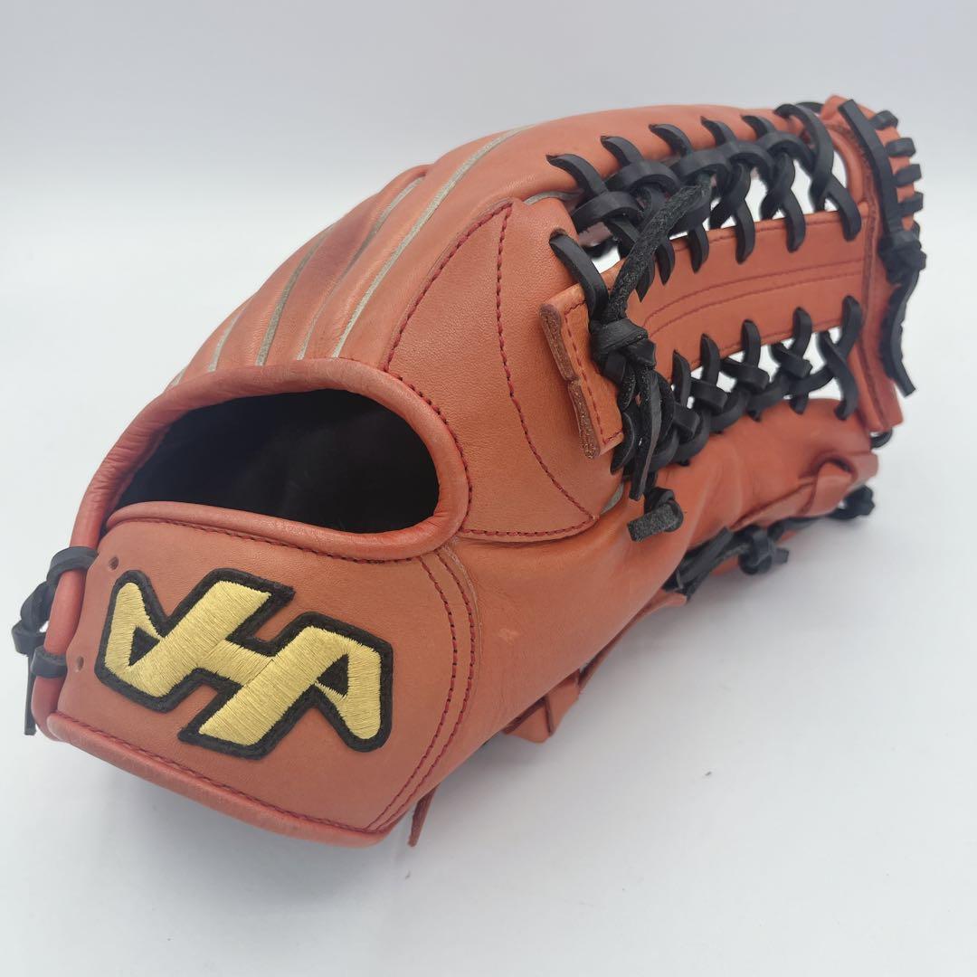 ハタケヤマ　軟式外野用　グローブHATAKEYAMA ブラウン