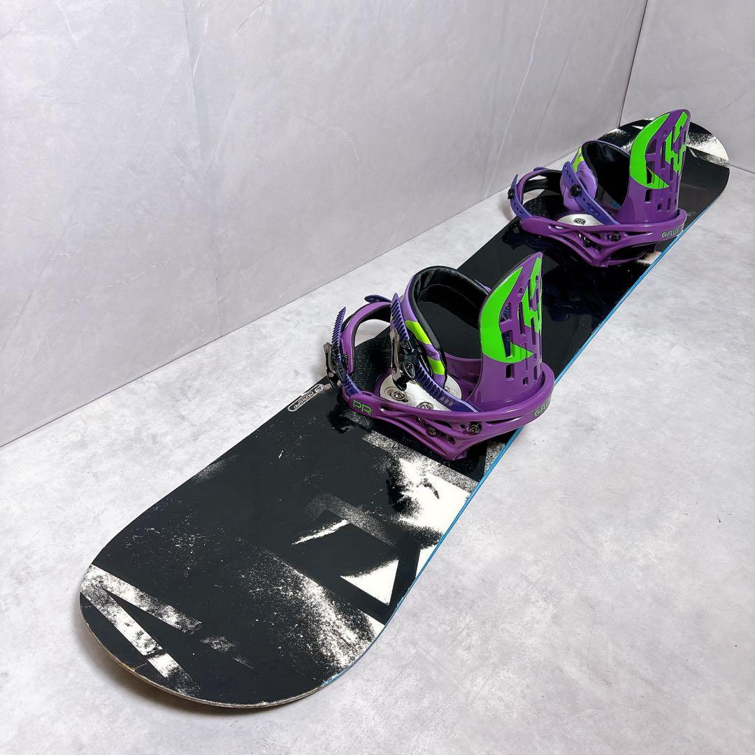 RIDE AGENDA × FLUX スノーボード 2点セット 美品　Wax済