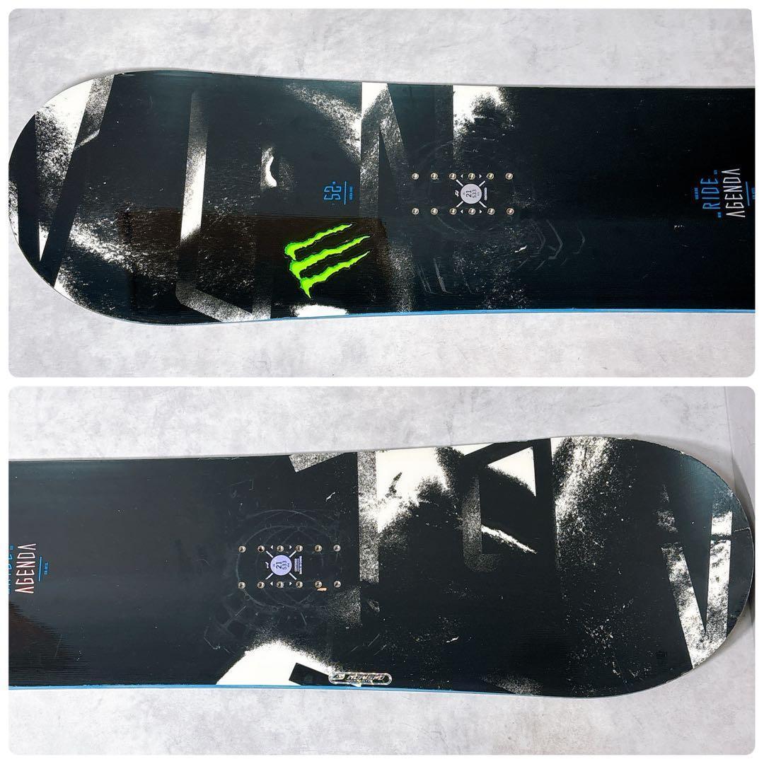 RIDE AGENDA × FLUX スノーボード 2点セット 美品　Wax済