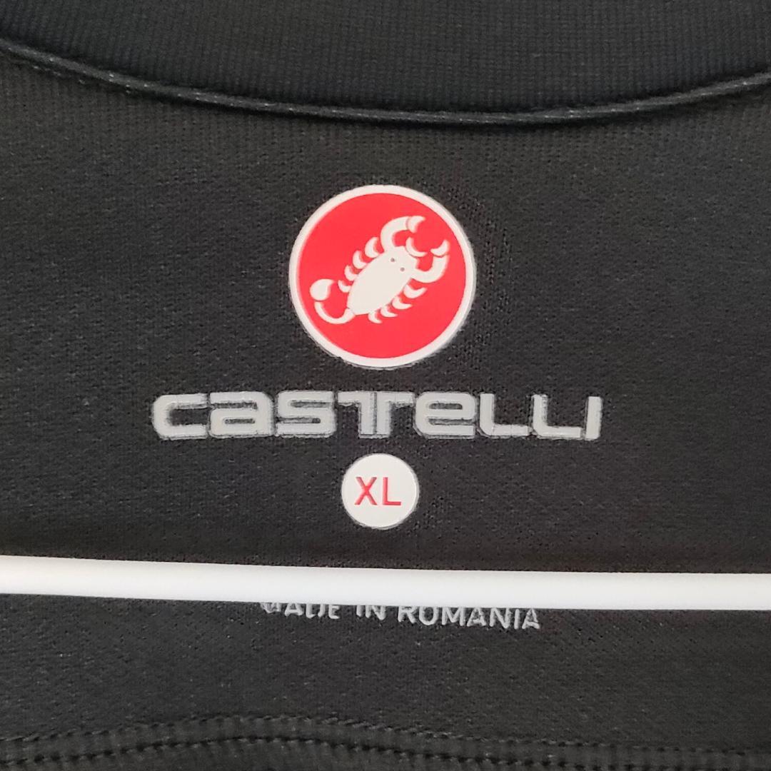 美品 CASTELLI カステリ ロッソコルサ サイクルジャケット ブルゾン