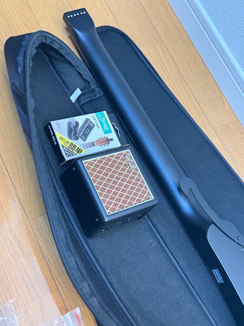 トラベルギター Anygig風 ヘッドレス VOXアンプ等セット