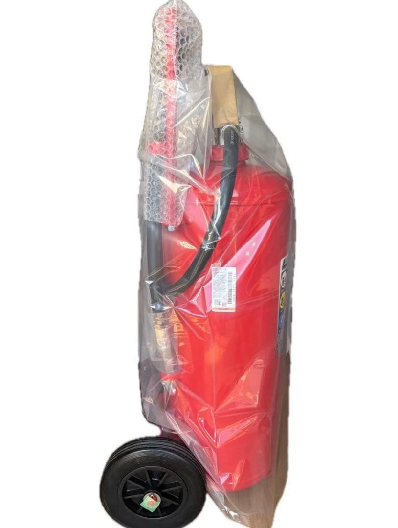 【新品未使用】2026年式モリタ宮田工業50型消火器 EF50 車輪付き