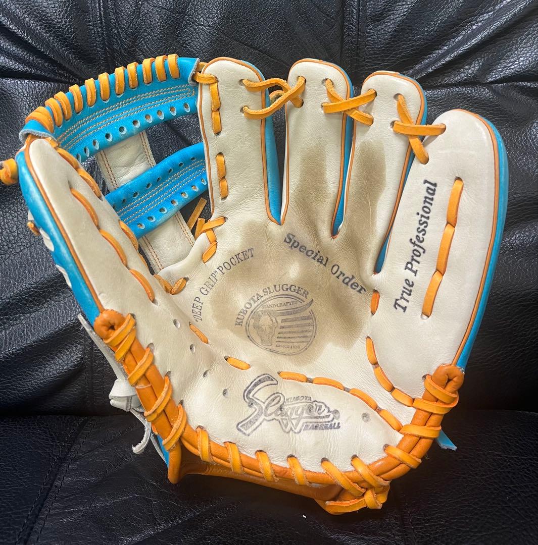 コレクション放出！刺繍なし！　久保田スラッガー　軟式グローブ
