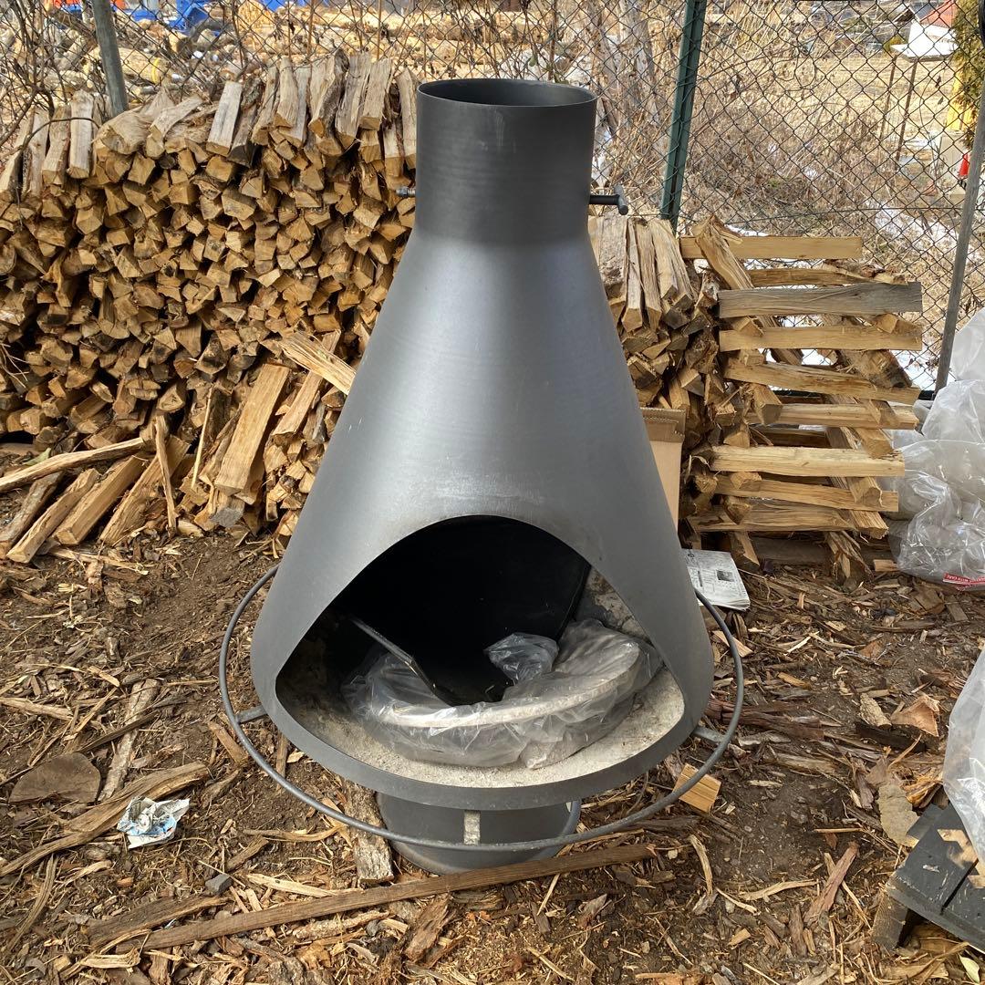 METOS薪ストーブ　中古格安品