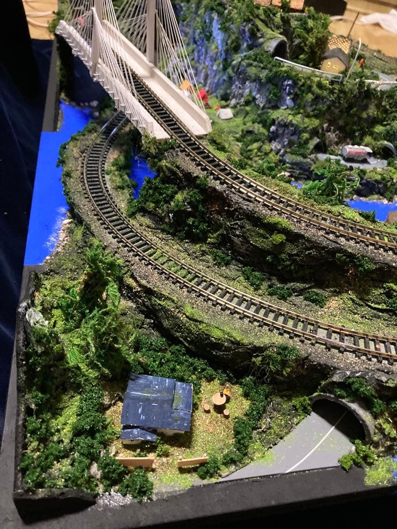 鉄道模型ジオラマ　　ロック様の専用になりました