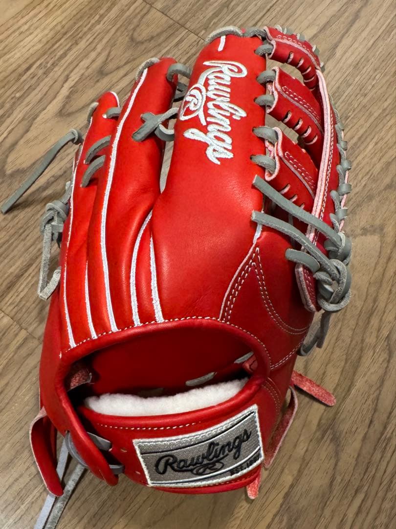 【新品未使用】オーダー Rawlings 硬式グローブ 軟式可　外野用　B88