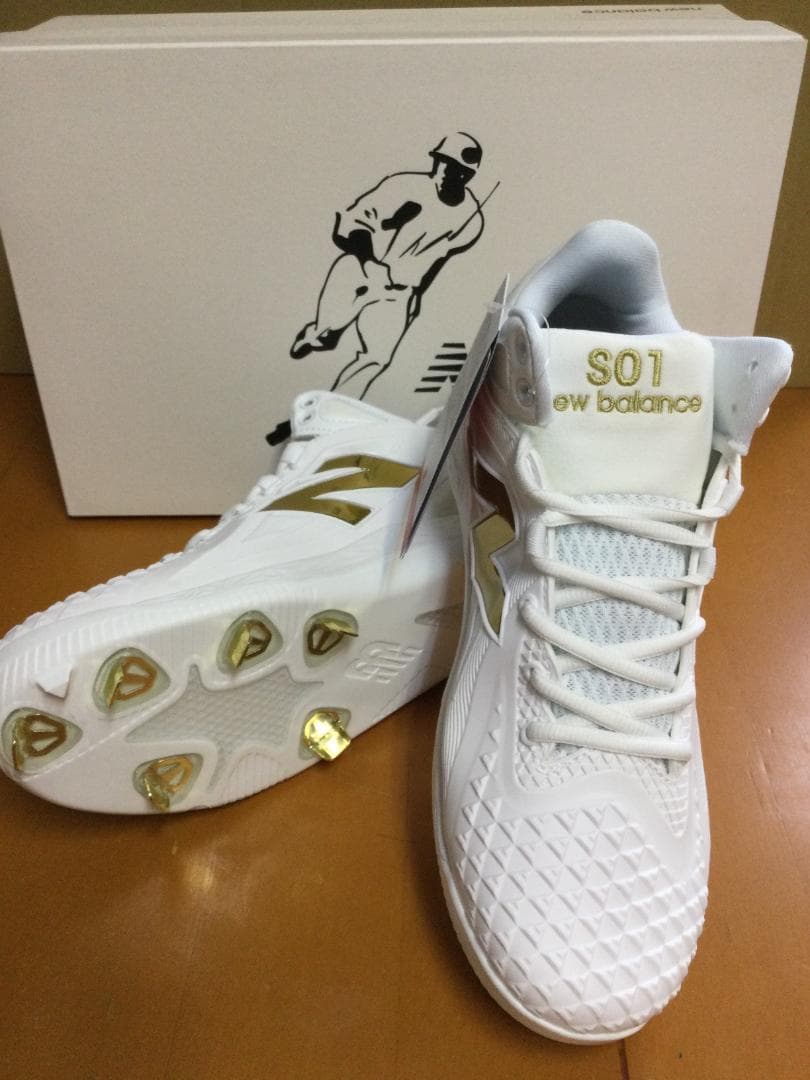 新品未使用品 大谷翔平 シグネチャー ニューバランス スパイク 27.5CM
