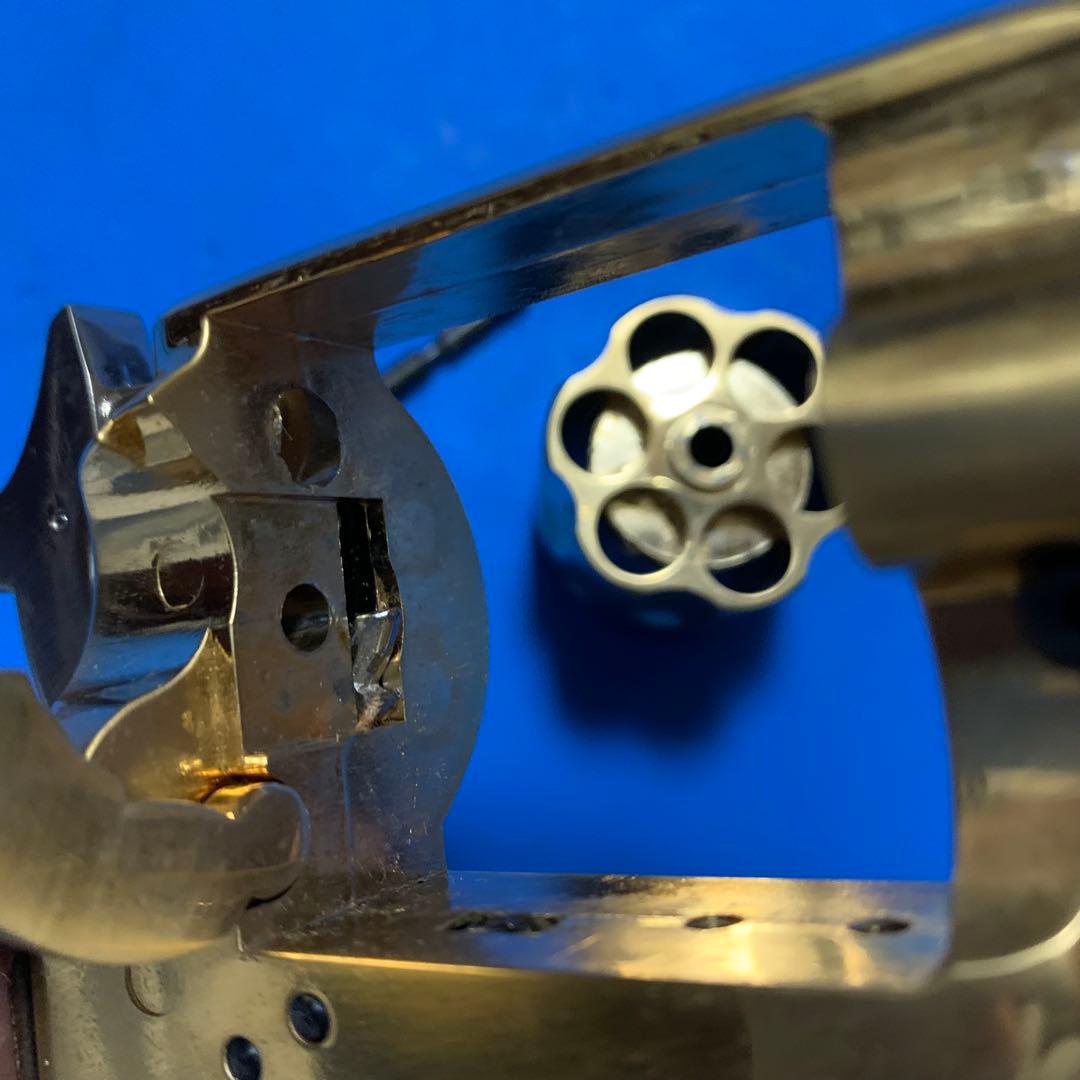 ⭕️★マルシン SAA シビリアン 22k 木製G付 SMG適合 未発火モデルガン