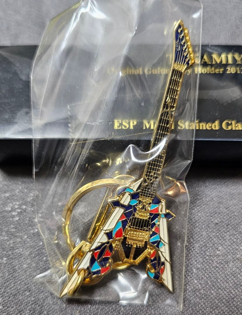 ダ*ー様 THE ALFEE 高見沢俊彦 Takamiy ESP ギターキーホル