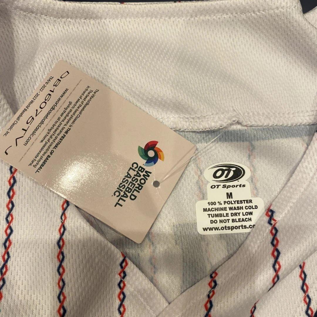 吉田正尚　直筆サイン入り　WBC ユニフォーム　新品未使用　Lサイズ　L 正規品