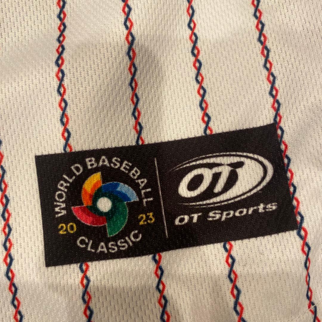 吉田正尚　直筆サイン入り　WBC ユニフォーム　新品未使用　Lサイズ　L 正規品