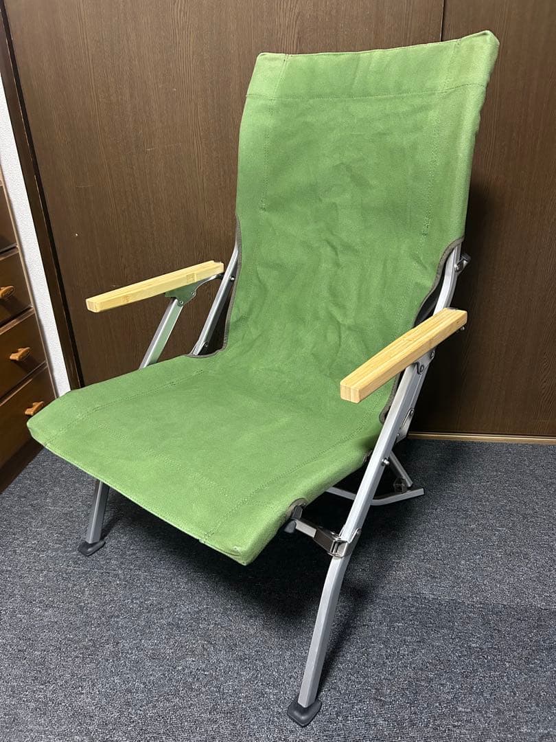 【希少品】 peak ローチェア30 グリーン スノーピーク 廃盤カラー