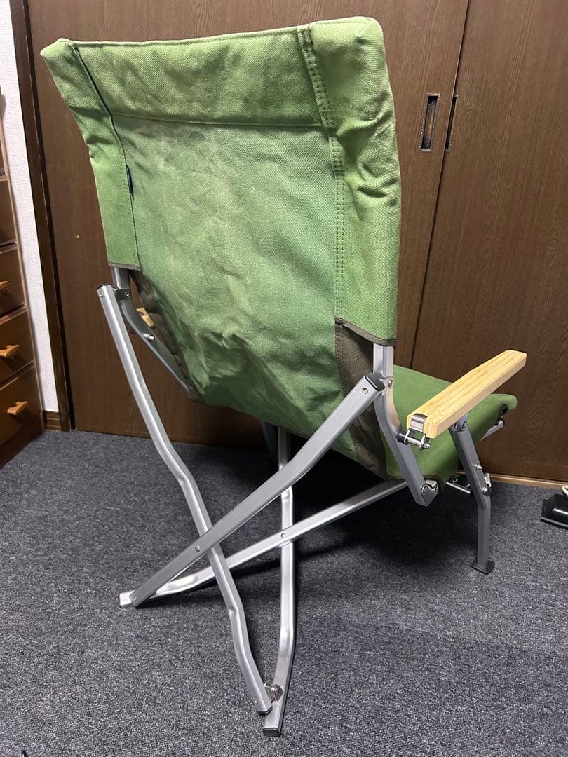 【希少品】 peak ローチェア30 グリーン スノーピーク 廃盤カラー