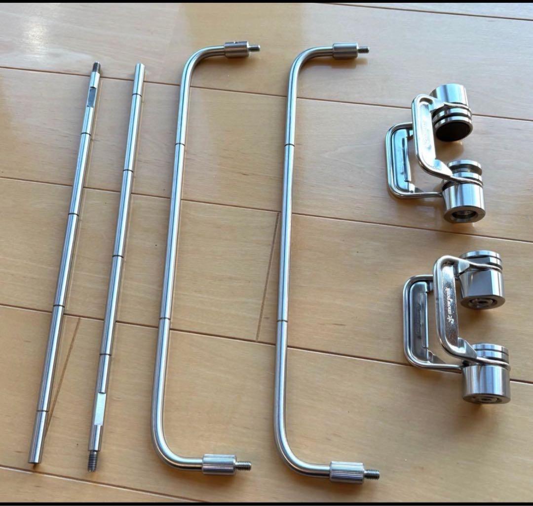 スノーピーク メッシュトレー ハーフユニット 浅型フレーム&クランプ