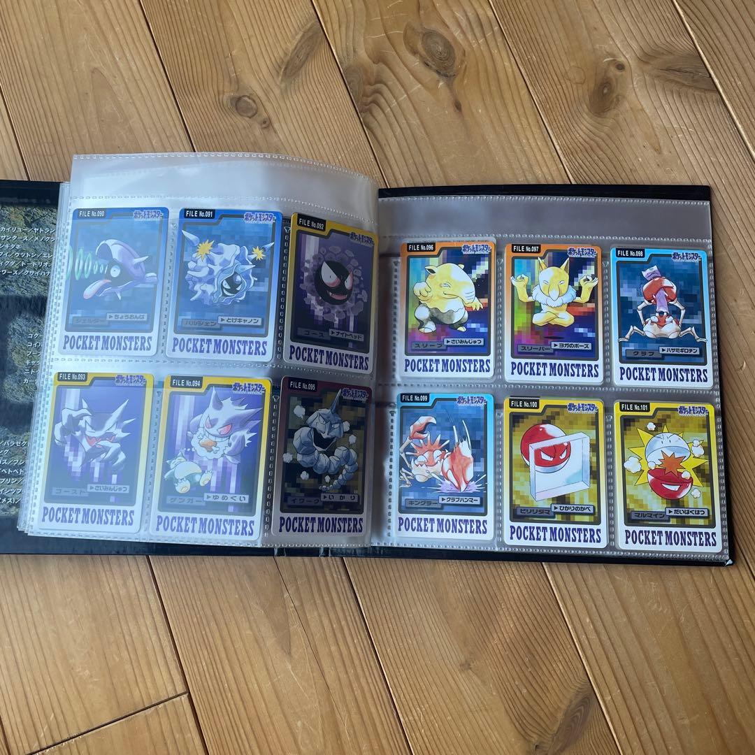 ポケモンカード　カードダス　ファイル　ミュウツー　ゲンガー　ブイズ