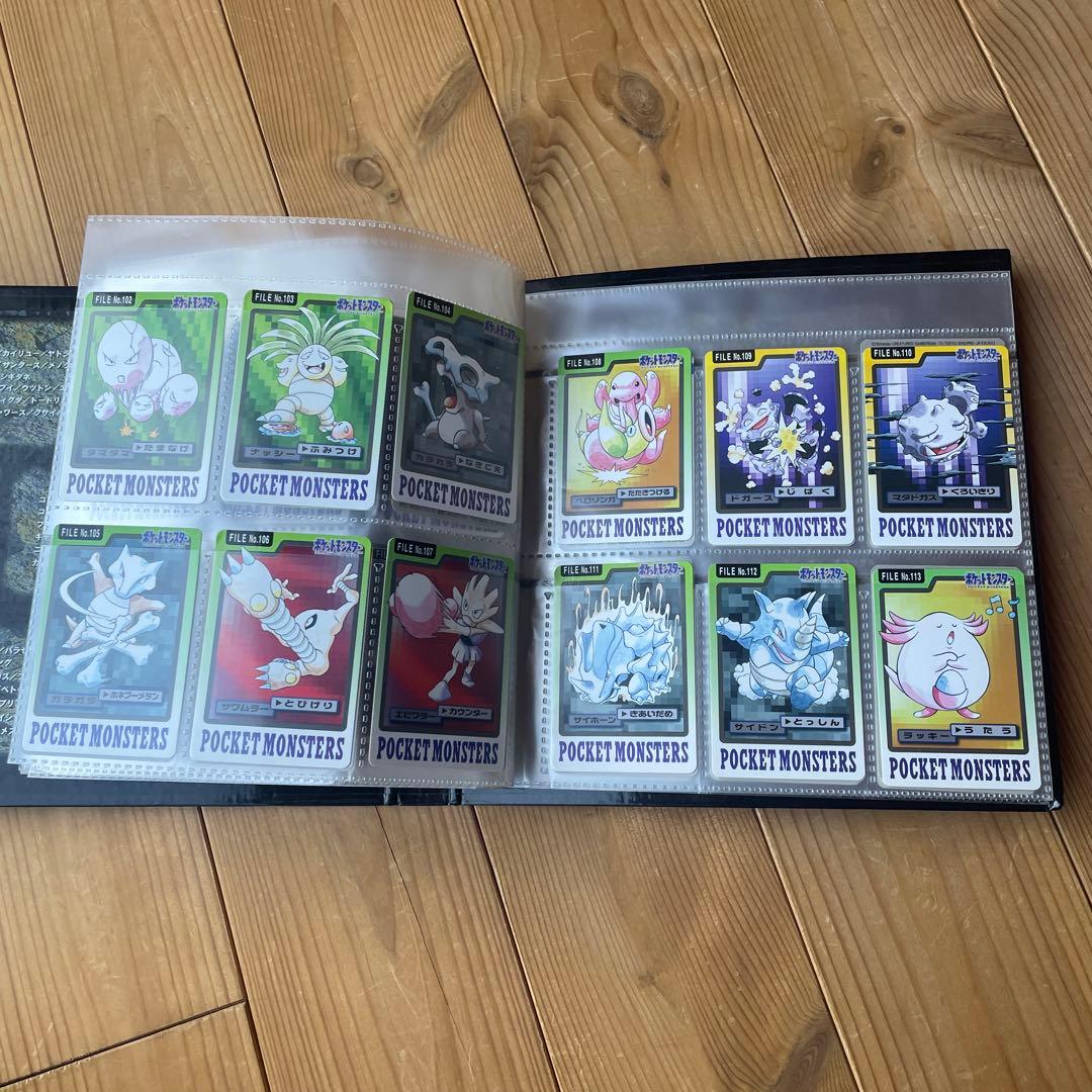 ポケモンカード　カードダス　ファイル　ミュウツー　ゲンガー　ブイズ