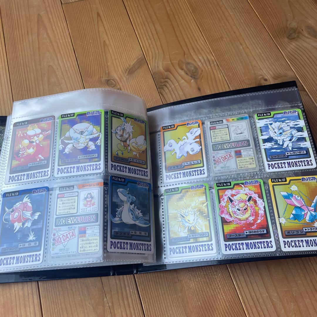 ポケモンカード　カードダス　ファイル　ミュウツー　ゲンガー　ブイズ