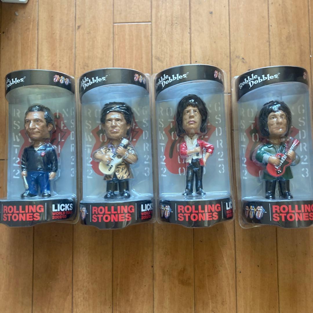 ローリングストーンズ　フィギュア4点セット　リックス　ワールドツアー2002